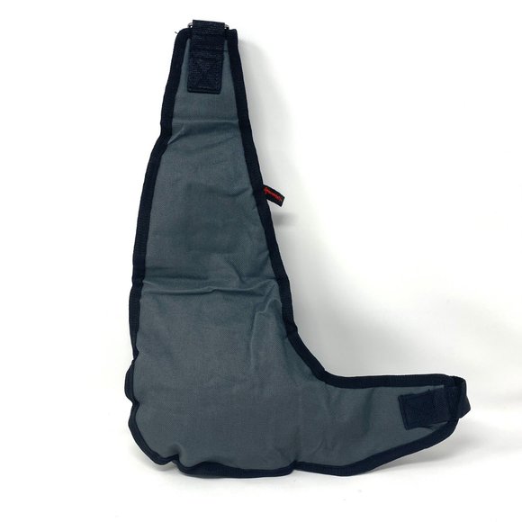 Messenger Men's Gray Bag Poly Sport Shoulder Strap 4 Zip Pocket Cellphone Pouch - Picture 2 of 3